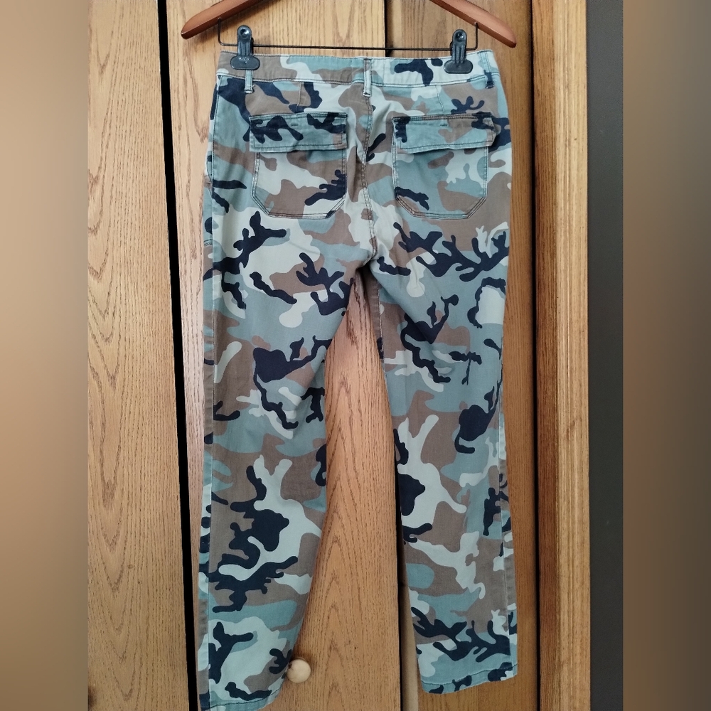 Camouflage Demin Ankle